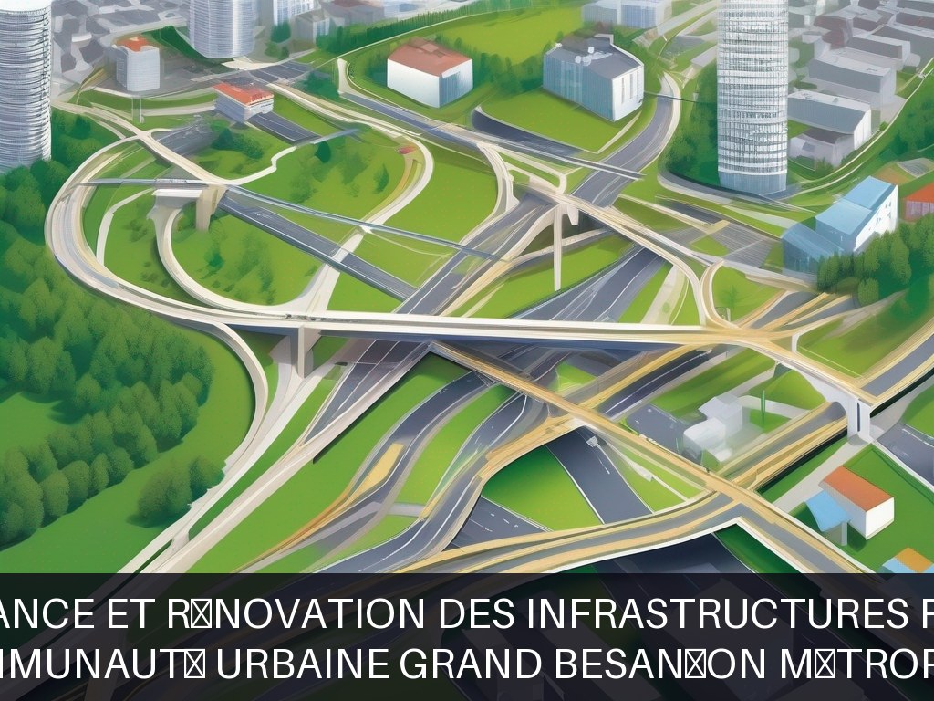 Illustration pour Communauté Urbaine Grand Besançon Métropole: Maintenance et rénovation des infrastructures routières