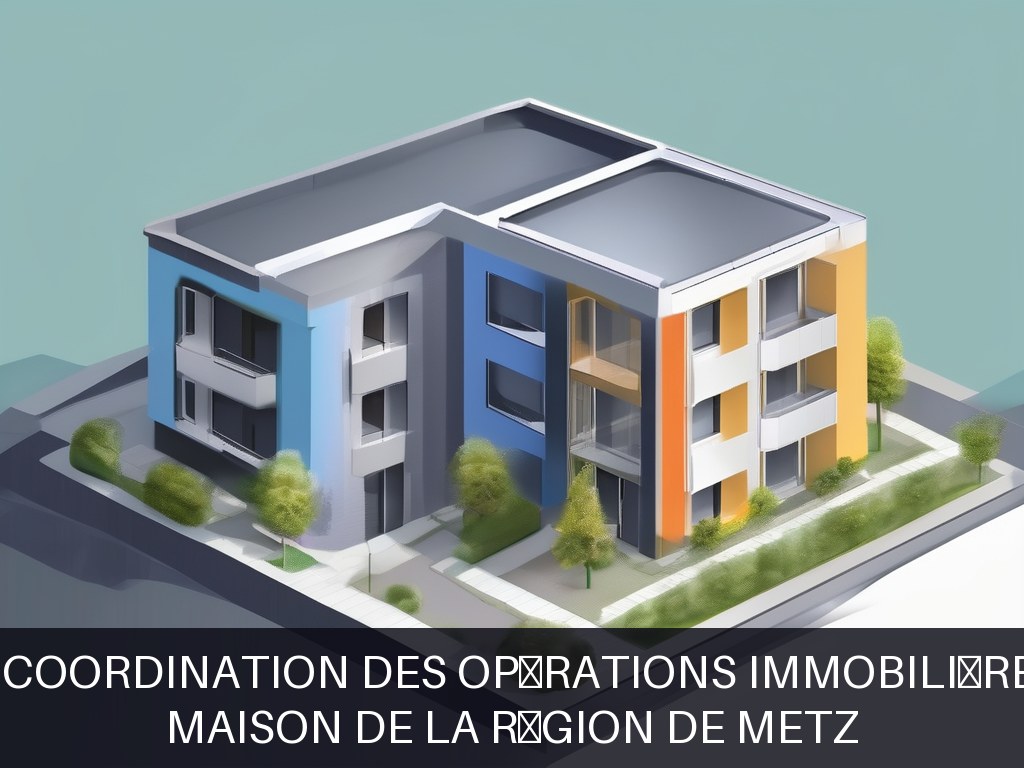 Illustration pour Maison de la Région de Metz: Pilotage et coordination des opérations immobilières scolaires