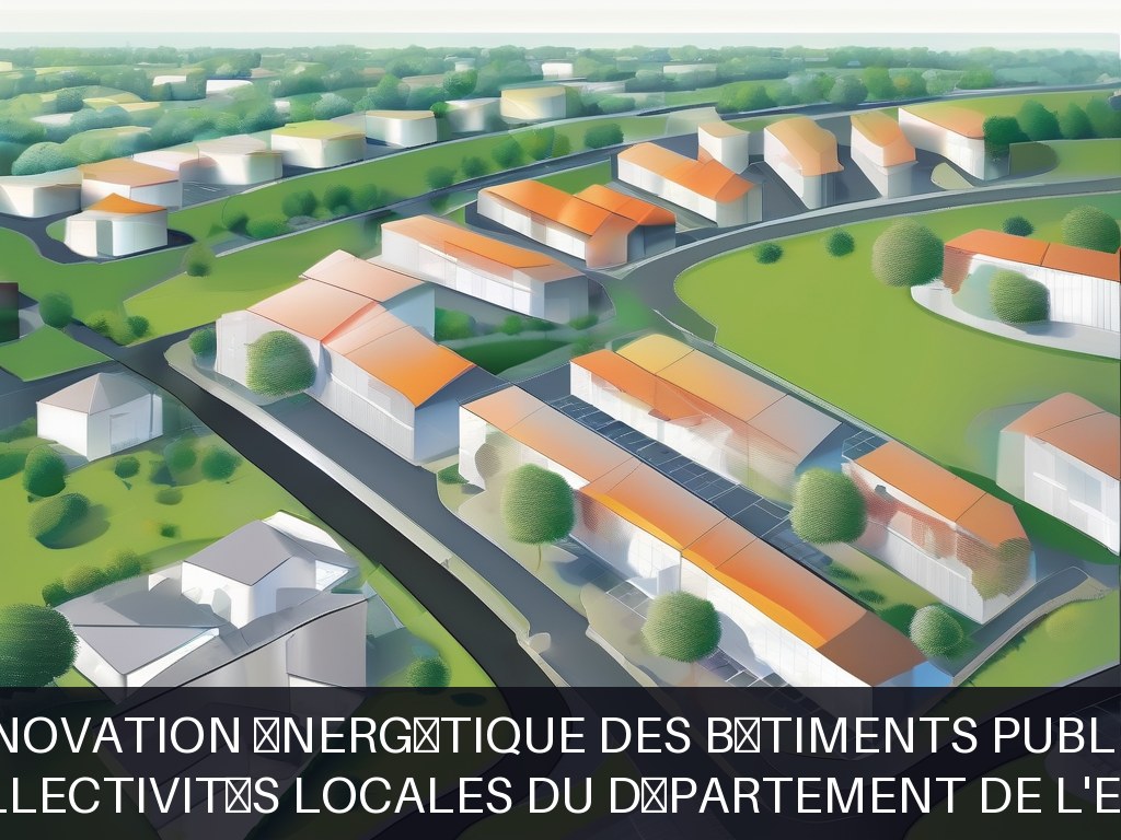 Illustration pour Collectivités locales du département de l'Eure: Rénovation énergétique des bâtiments publics
