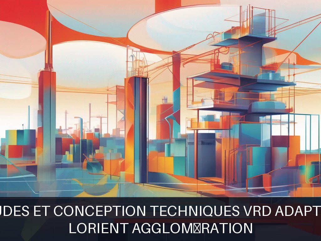 Illustration pour Lorient Agglomération: Études et conception techniques VRD adaptées (Potentiel à Court Terme)