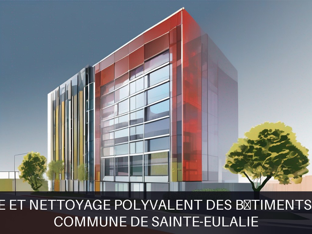 Illustration pour Commune de Sainte-Eulalie: Maintenance et nettoyage polyvalent des bâtiments communaux