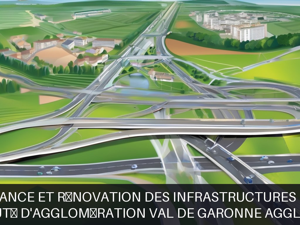 Illustration pour Communauté d'Agglomération Val de Garonne Agglomération: Maintenance et rénovation des infrastructures de voirie