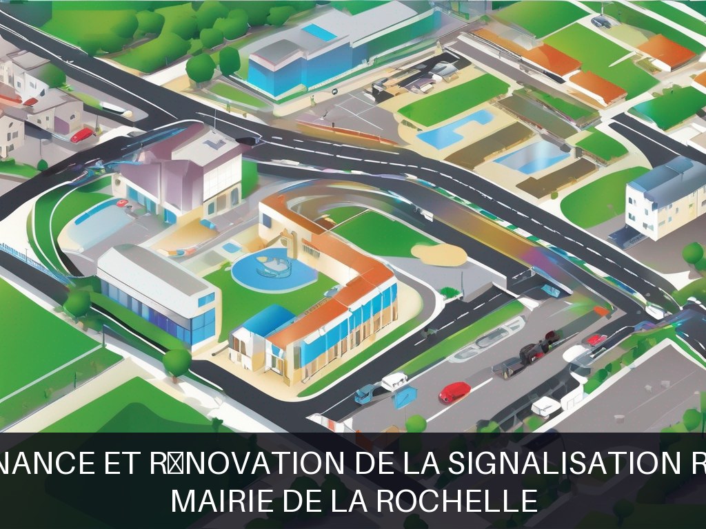 Illustration pour Mairie de La Rochelle: Maintenance et rénovation de la signalisation routière