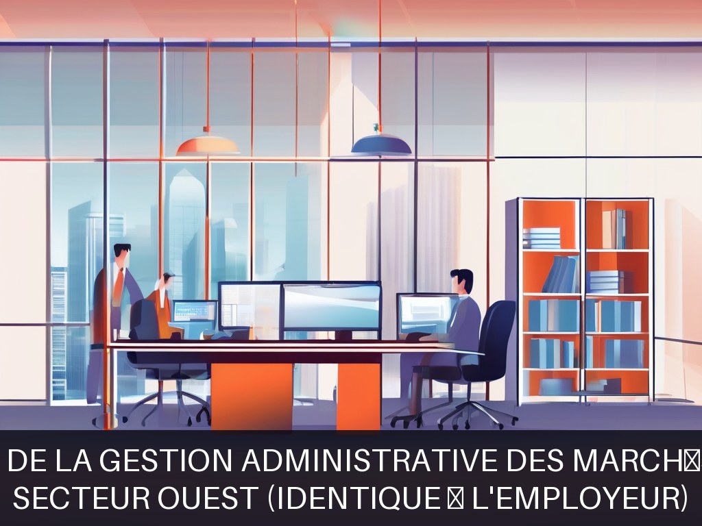 Illustration pour Secteur Ouest (identique à l'employeur): Optimisation de la gestion administrative des marchés d’entretien