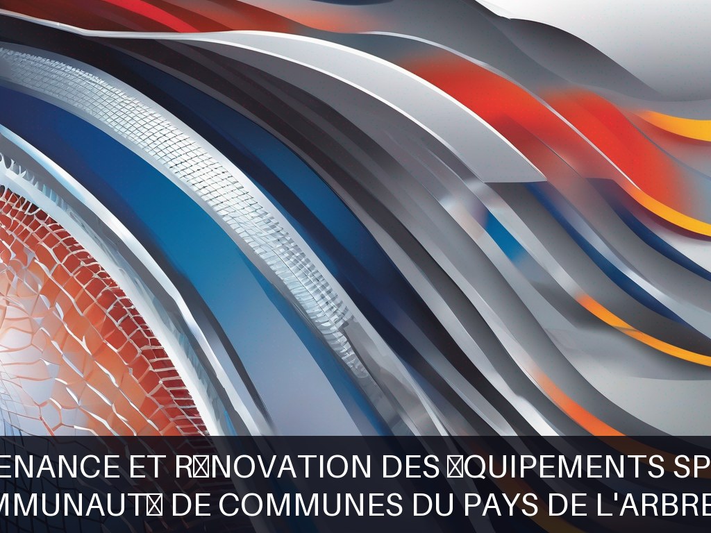 Illustration pour Communauté de Communes du Pays de L'Arbresle: Maintenance et rénovation des équipements sportifs