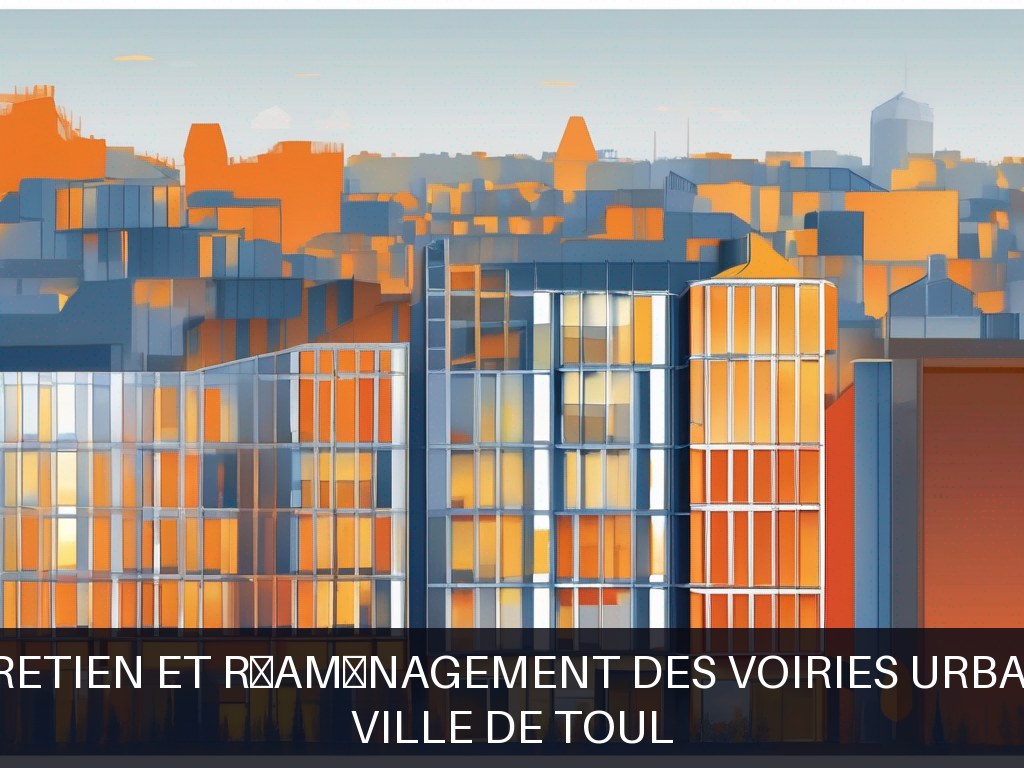 Illustration pour Ville de Toul: Entretien et réaménagement des voiries urbaines