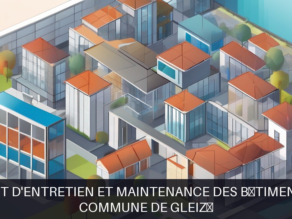 Illustration pour Commune de Gleizé: Service complet d'entretien et maintenance des bâtiments communaux