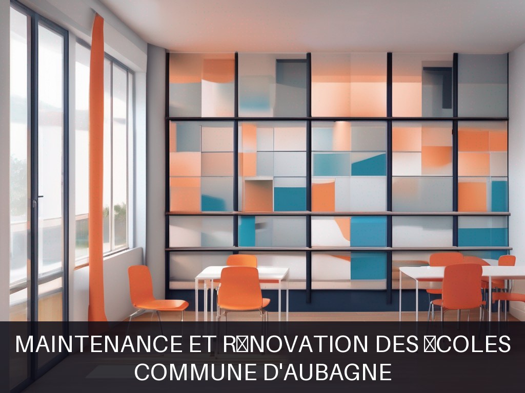 Illustration pour Commune d'Aubagne: Maintenance et rénovation des écoles