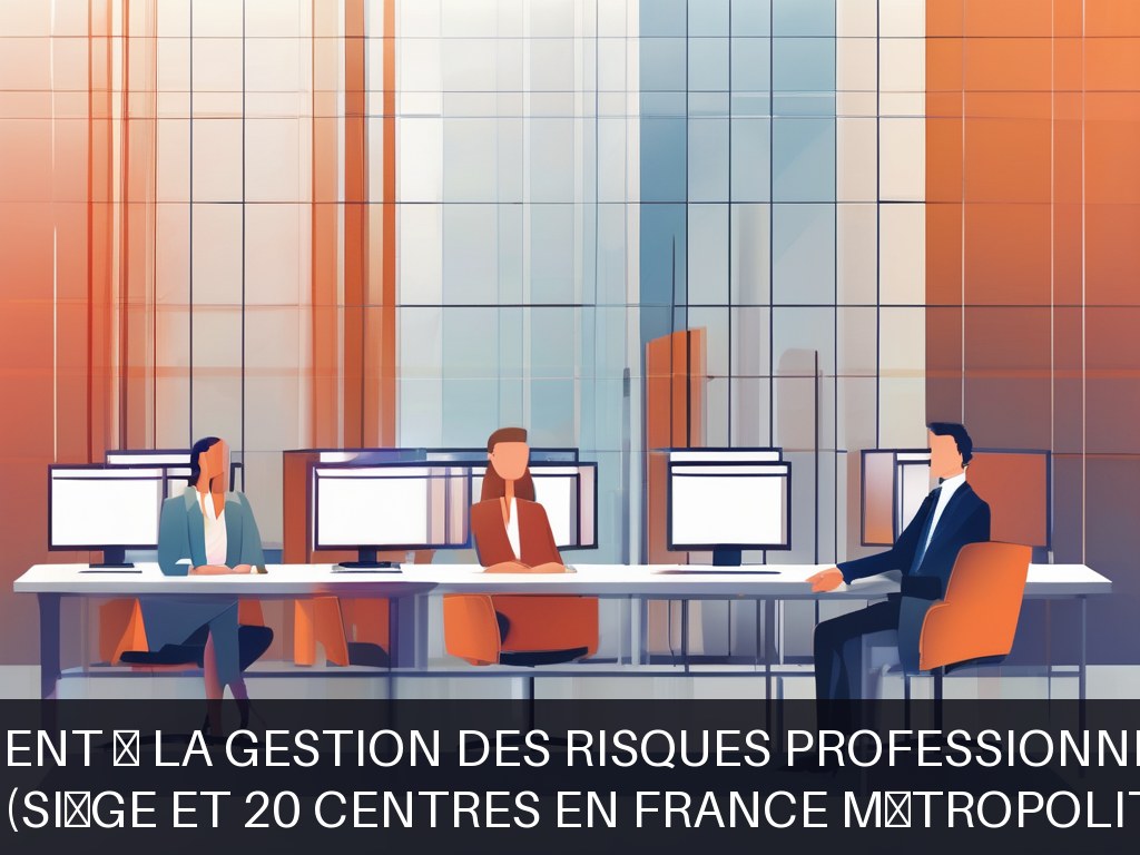 Illustration pour EPIDE (siège et 20 centres en France métropolitaine): Accompagnement à la gestion des risques professionnels multi-sites