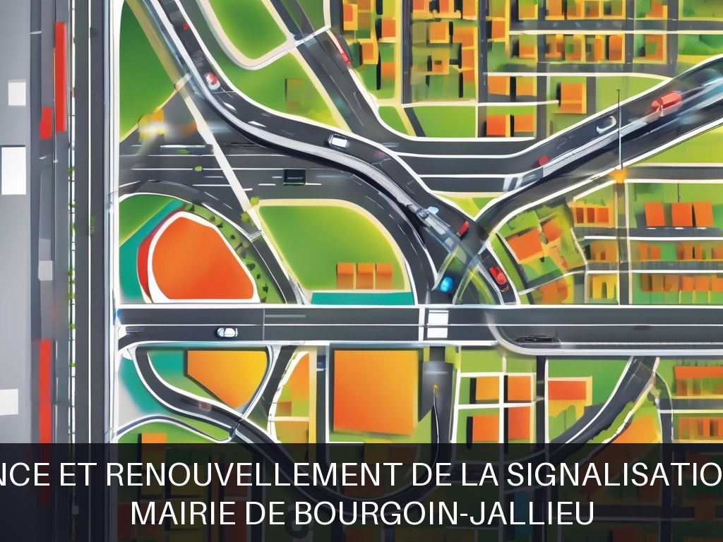 Illustration pour Mairie de Bourgoin-Jallieu: Maintenance et renouvellement de la signalisation routière