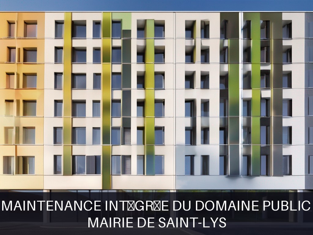 Illustration pour Mairie de Saint-Lys: Gestion et maintenance intégrée du domaine public communal
