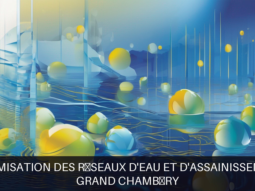 Illustration pour Grand Chambéry: Optimisation des réseaux d'eau et d'assainissement