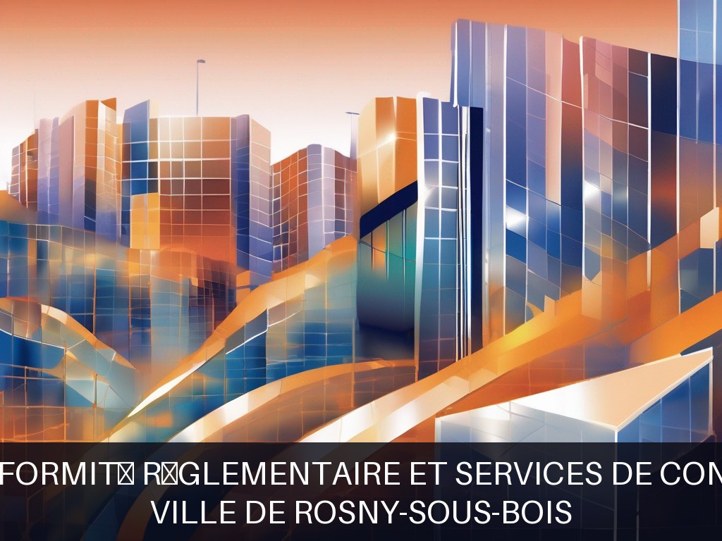 Illustration pour Ville de Rosny-sous-Bois: Conformité réglementaire et services de conseil