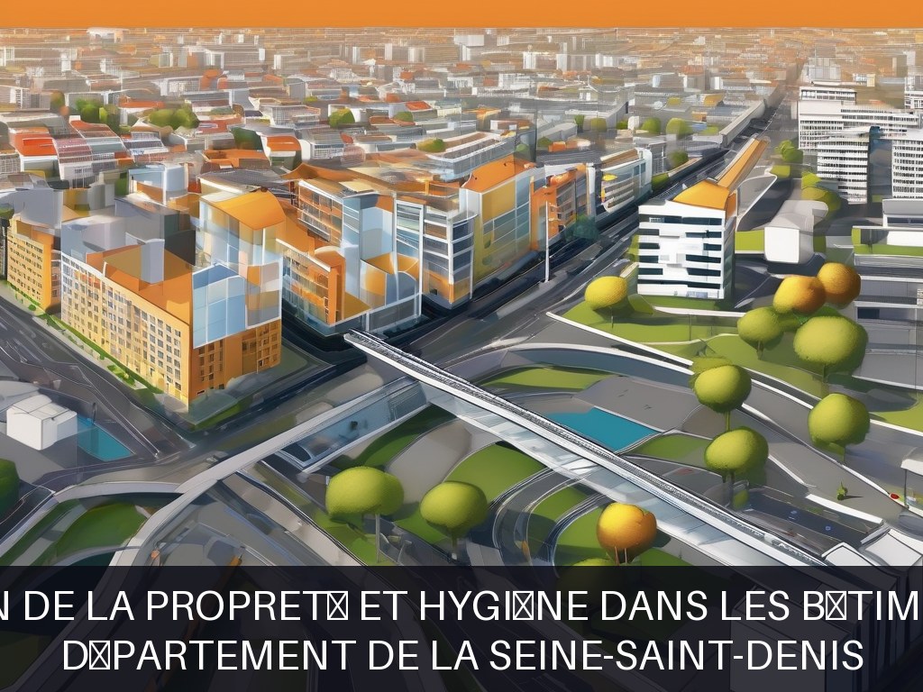 Illustration pour Département de la Seine-Saint-Denis: Optimisation de la propreté et hygiène dans les bâtiments publics