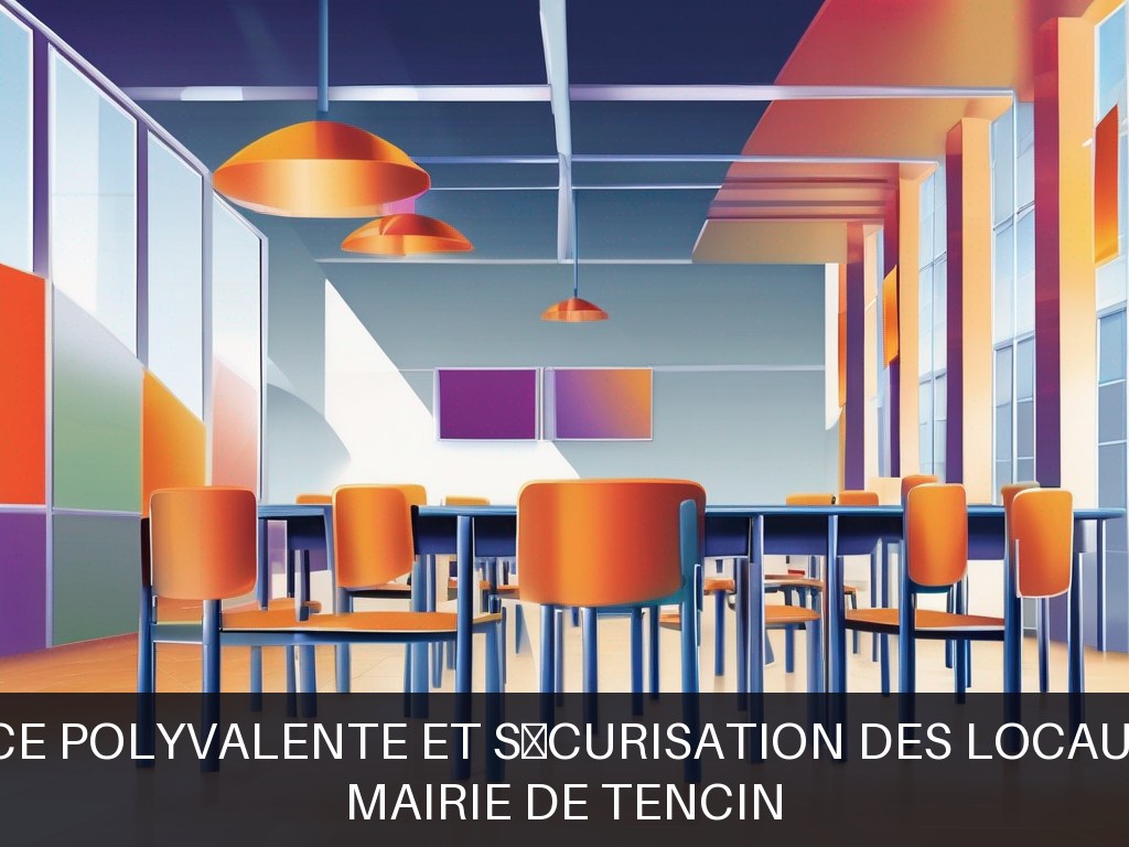 Illustration pour Mairie de Tencin: Maintenance polyvalente et sécurisation des locaux scolaires
