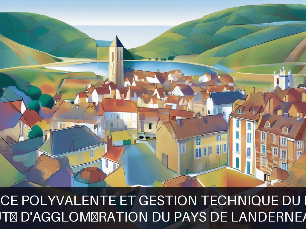 Illustration pour Communauté d'agglomération du Pays de Landerneau-Daoulas: Maintenance polyvalente et gestion technique du patrimoine