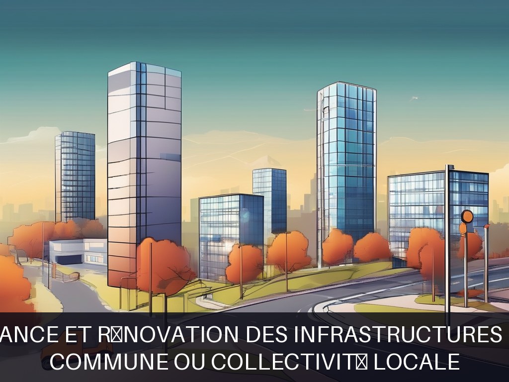 Illustration pour Commune ou Collectivité Locale: Maintenance et rénovation des infrastructures de voirie