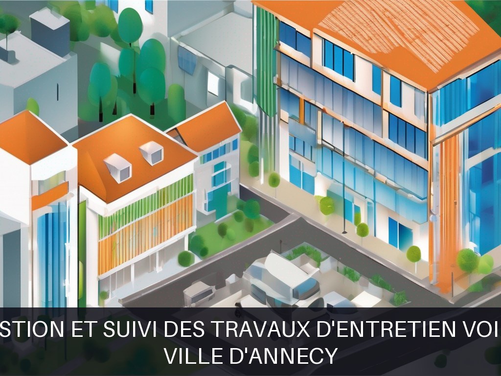 Illustration pour Ville d'Annecy: Gestion et suivi des travaux d'entretien voirie