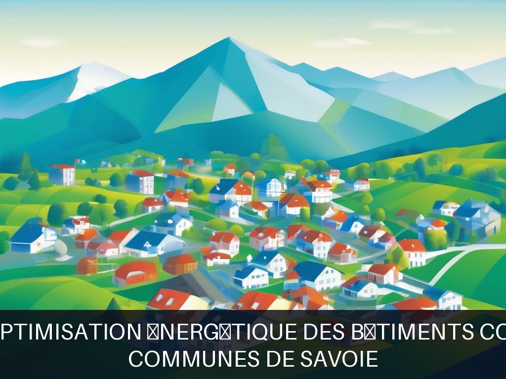 Illustration pour Communes de Savoie: Audit et optimisation énergétique des bâtiments communaux