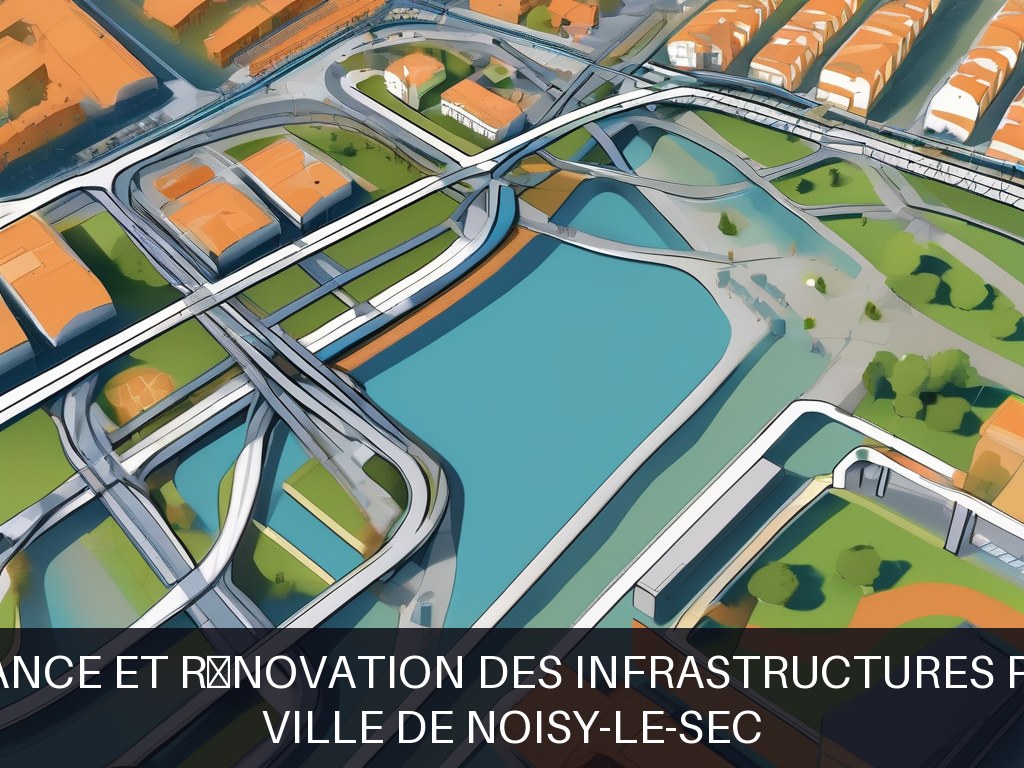 Illustration pour Ville de Noisy-le-Sec: Maintenance et rénovation des infrastructures publiques