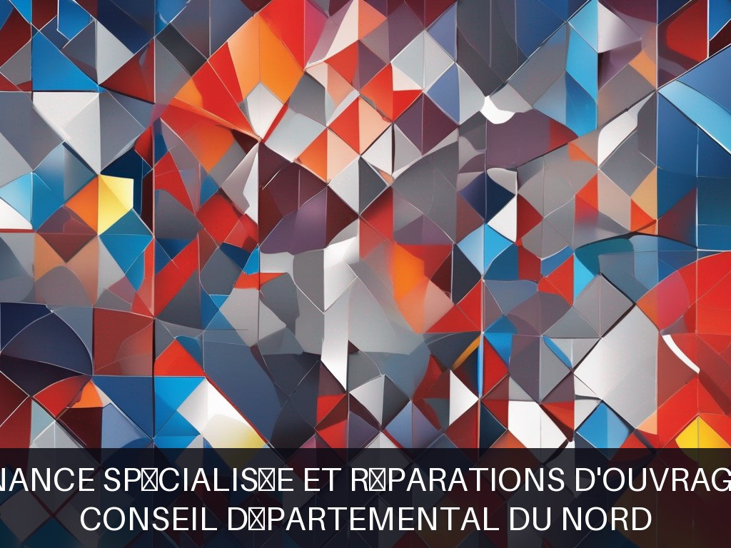 Illustration pour Conseil Départemental du Nord: Maintenance spécialisée et réparations d'ouvrages d'art