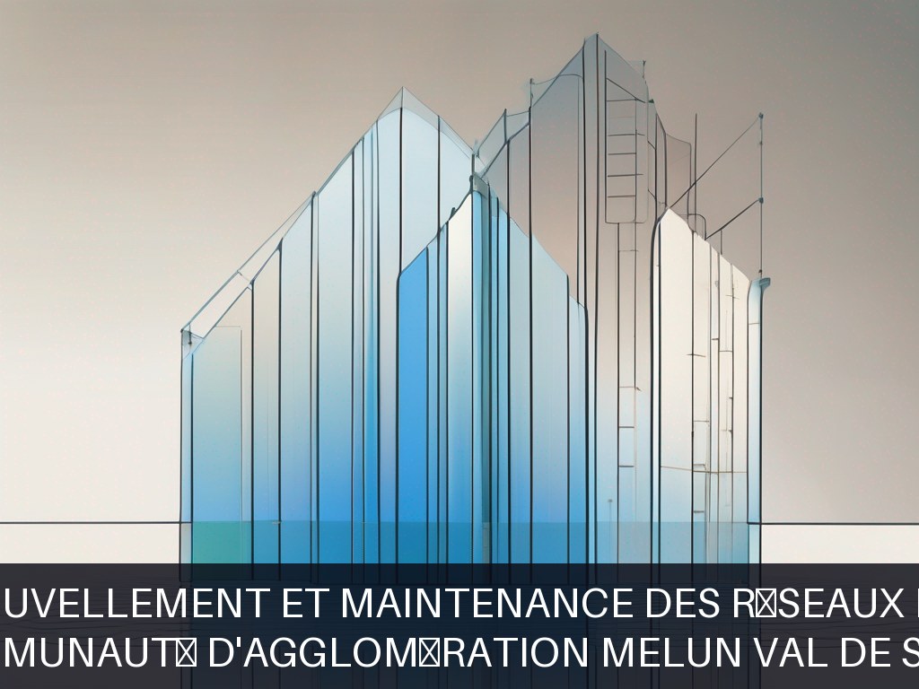 Illustration pour Communauté d'Agglomération Melun Val de Seine: Renouvellement et maintenance des réseaux d'eau