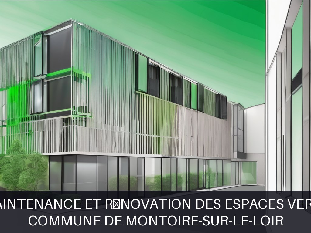 Illustration pour Commune de Montoire-sur-le-Loir: Maintenance et rénovation des espaces verts