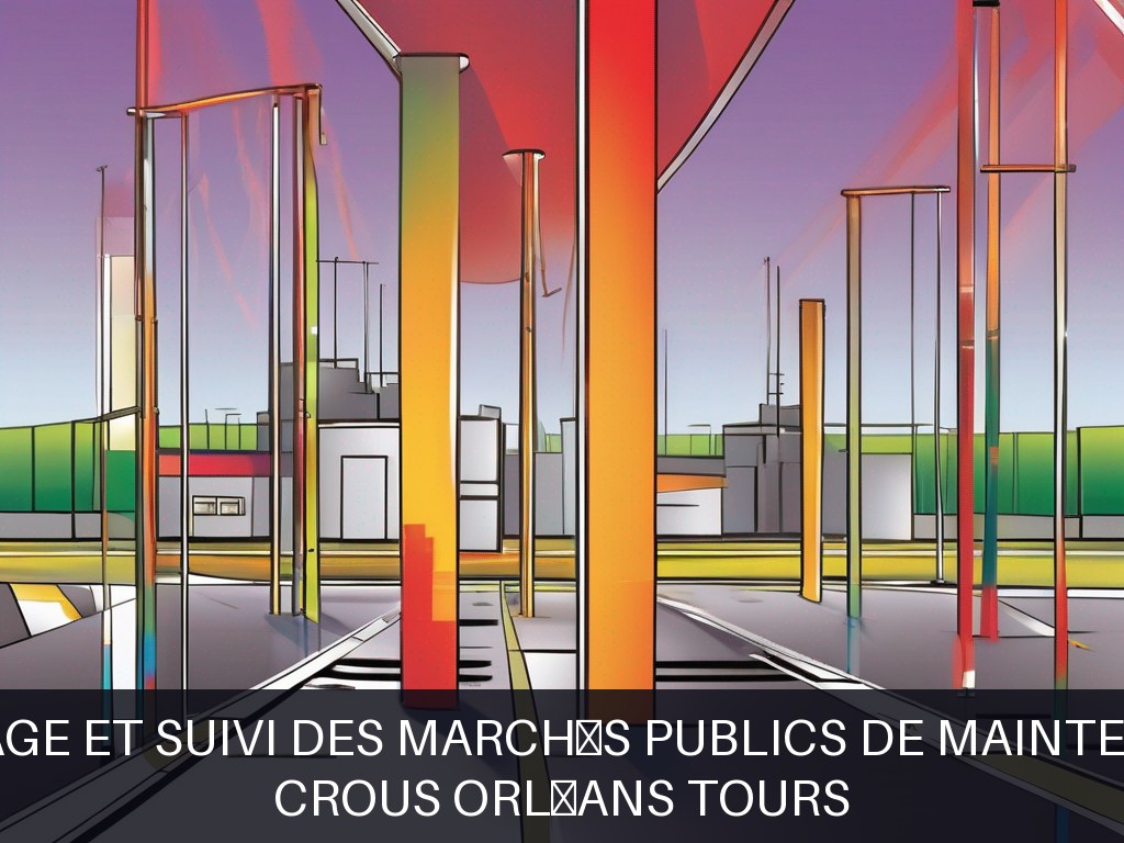 Illustration pour Crous Orléans Tours: Pilotage et suivi des marchés publics de maintenance