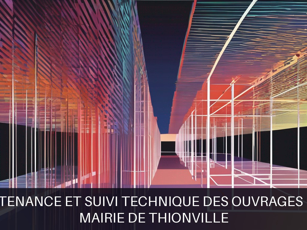 Illustration pour Mairie de Thionville: Maintenance et suivi technique des ouvrages d'art