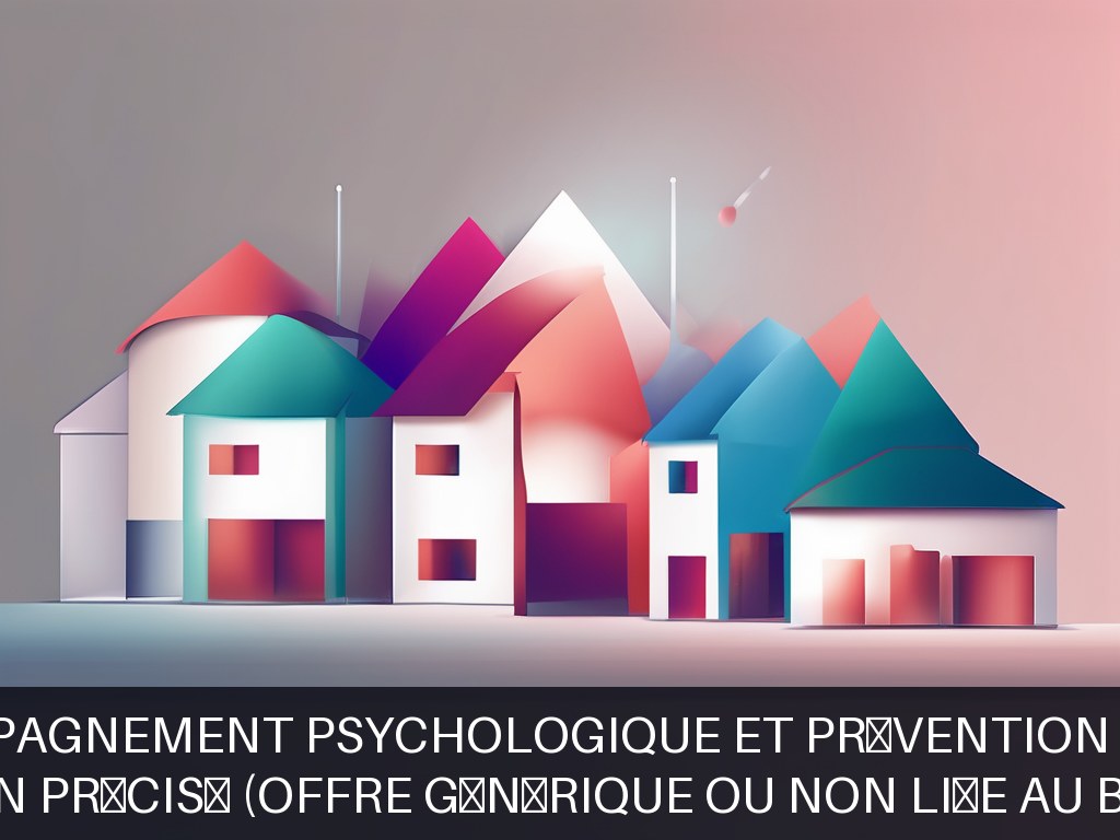 Illustration pour Non précisé (offre générique ou non liée au BTP): Accompagnement psychologique et prévention des RPS
