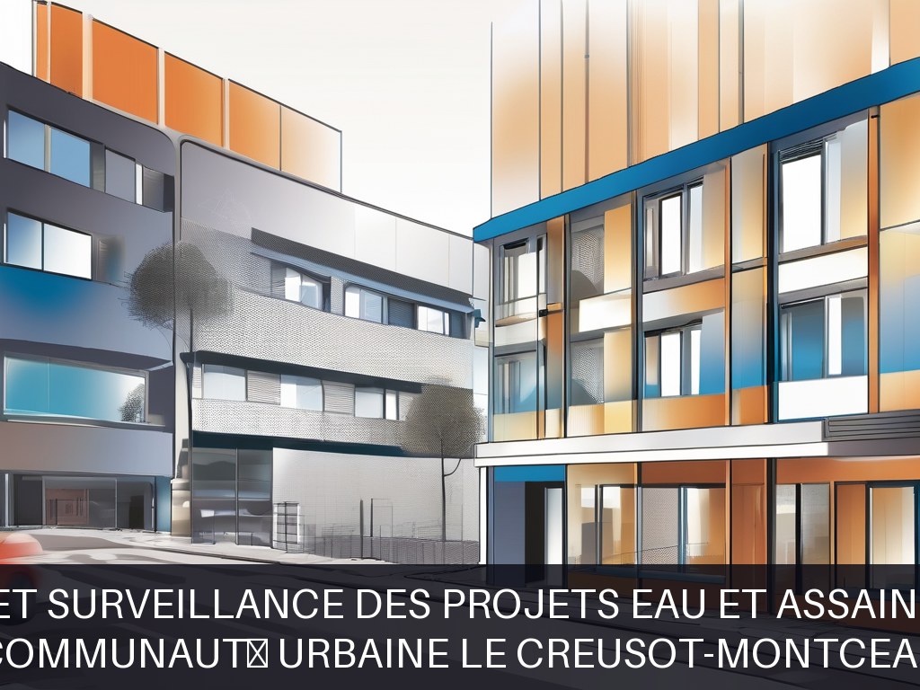 Illustration pour Communauté Urbaine le Creusot-Montceau: Gestion et surveillance des projets eau et assainissement