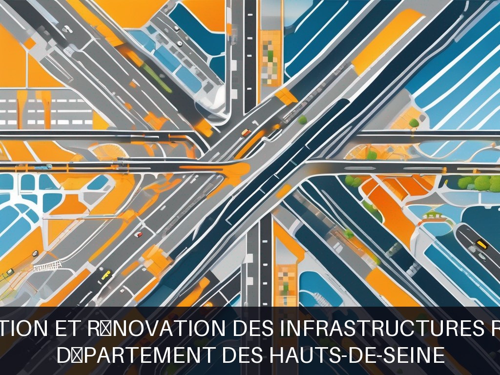Illustration pour Département des Hauts-de-Seine: Sécurisation et rénovation des infrastructures routières