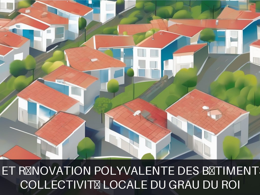 Illustration pour Collectivité locale du Grau du Roi: Maintenance et rénovation polyvalente des bâtiments communaux