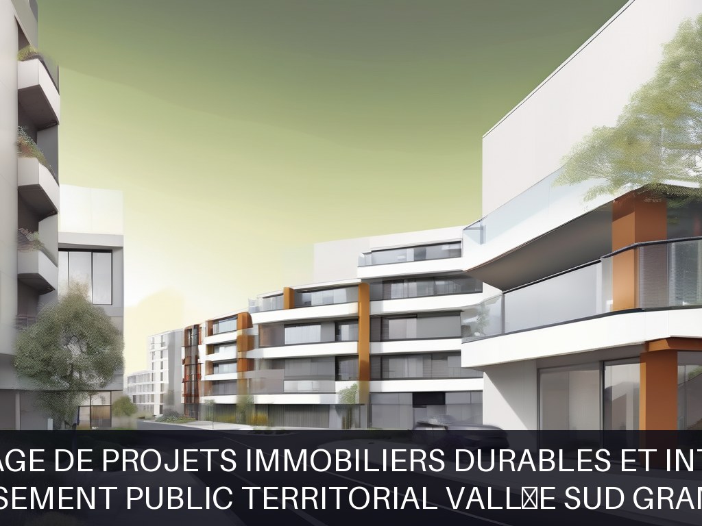 Illustration pour Établissement Public Territorial Vallée Sud Grand Paris: Pilotage de projets immobiliers durables et intégrés