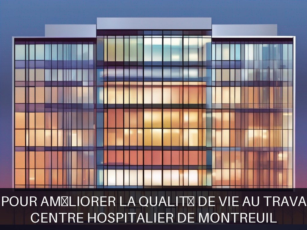 Illustration pour Centre Hospitalier de Montreuil: Solutions BTP pour améliorer la qualité de vie au travail hospitalière
