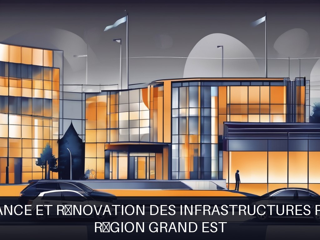 Illustration pour Région Grand Est: Maintenance et rénovation des infrastructures publiques
