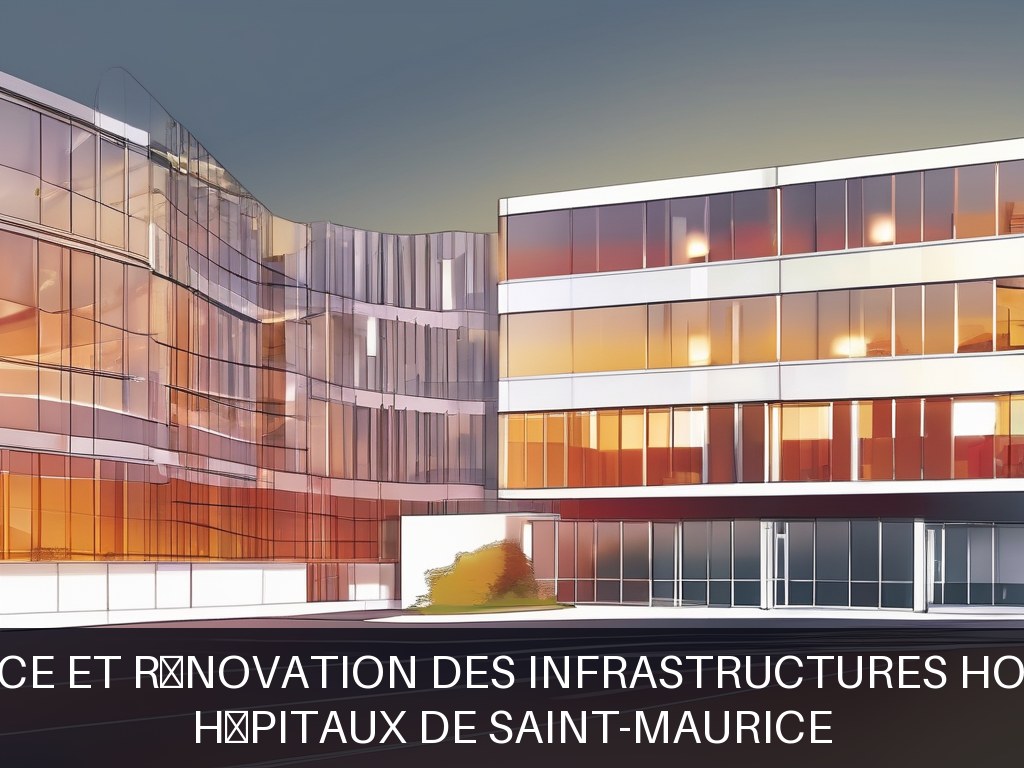 Illustration pour Hôpitaux de Saint-Maurice: Maintenance et rénovation des infrastructures hospitalières