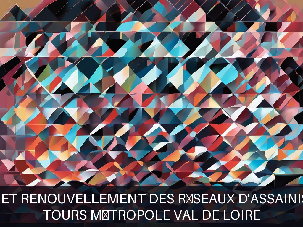 Illustration pour Tours Métropole Val de Loire: Gestion et renouvellement des réseaux d'assainissement