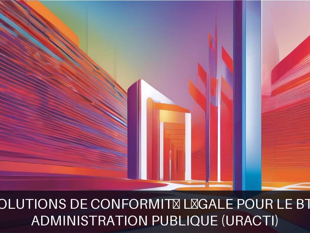 Illustration pour Administration Publique (URACTI): Solutions de conformité légale pour le BTP