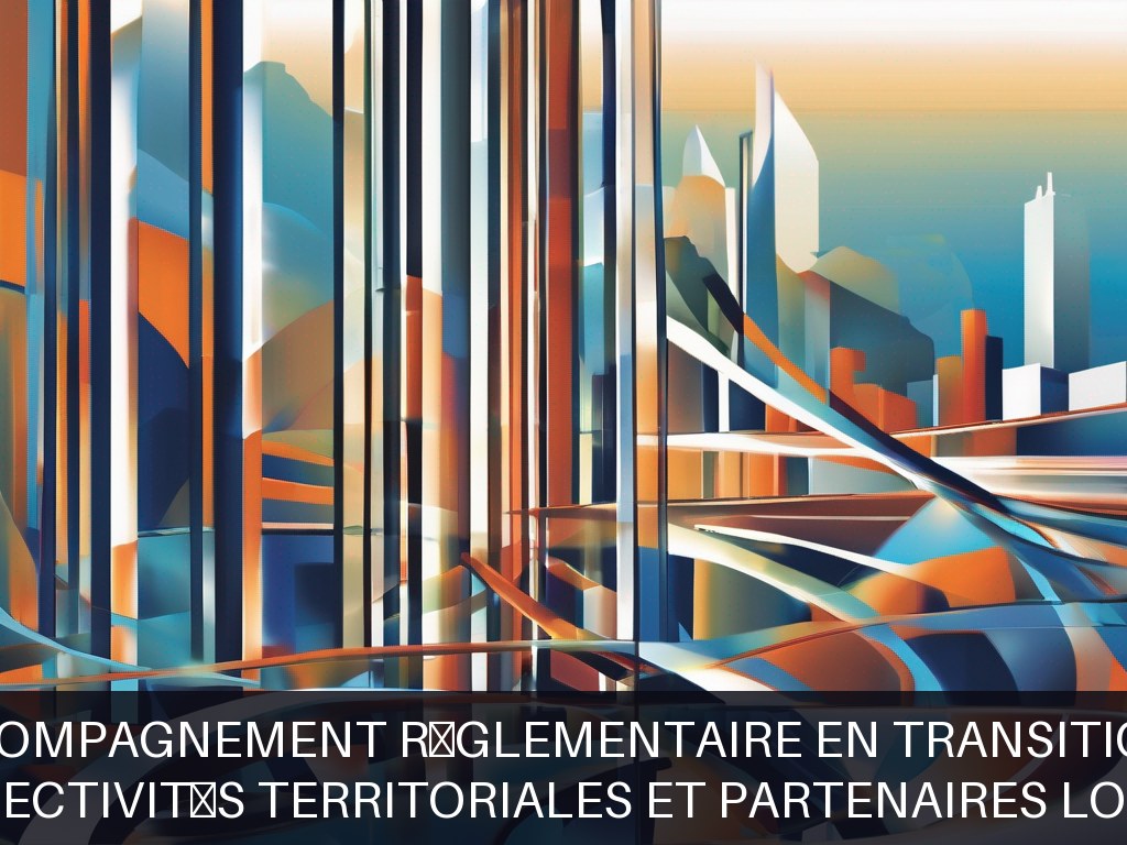 Illustration pour Collectivités territoriales et partenaires locaux: Conseil et accompagnement réglementaire en transition énergétique