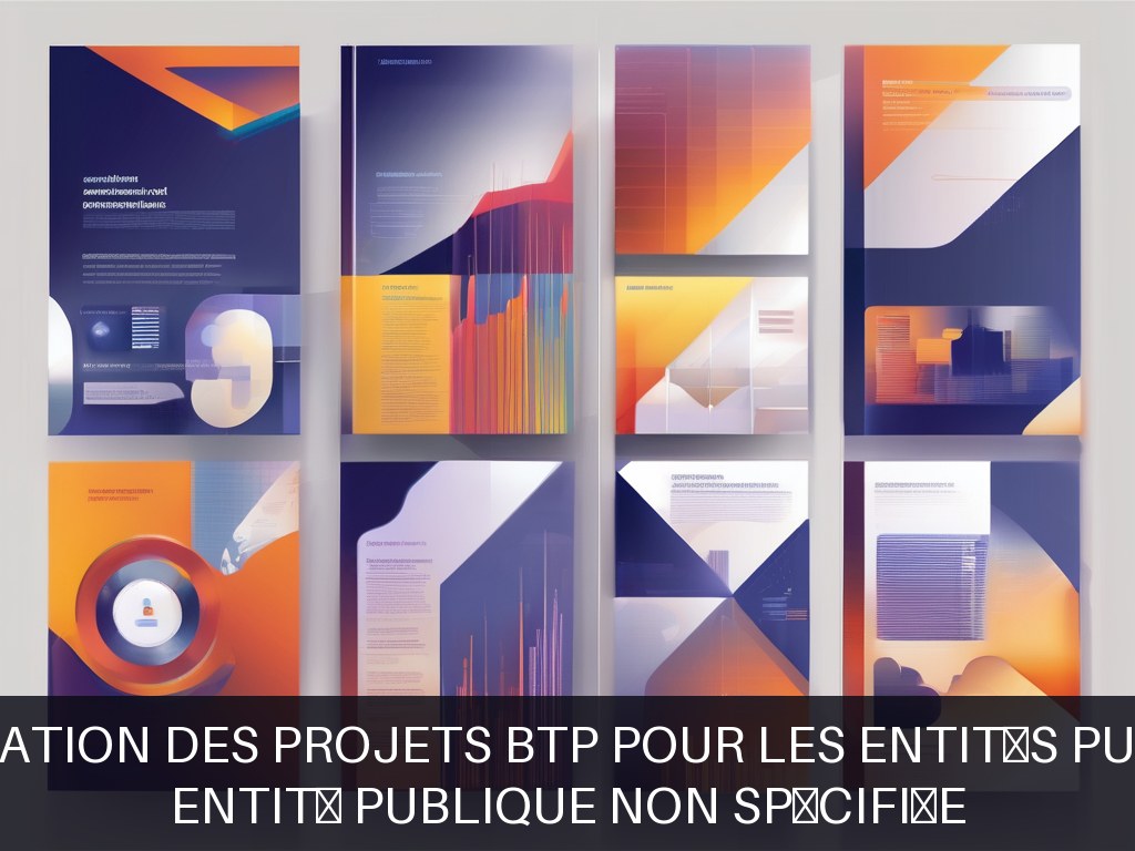 Illustration pour Entité publique non spécifiée: Optimisation des projets BTP pour les entités publiques