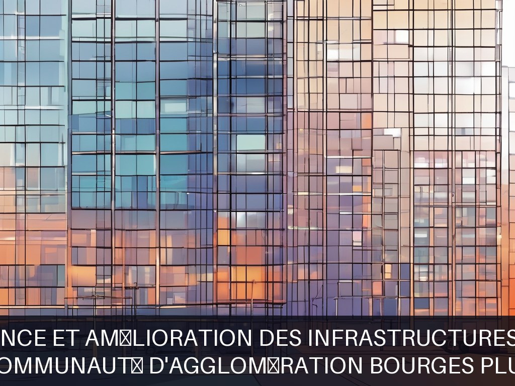 Illustration pour Communauté d'Agglomération Bourges Plus: Maintenance et amélioration des infrastructures urbaines