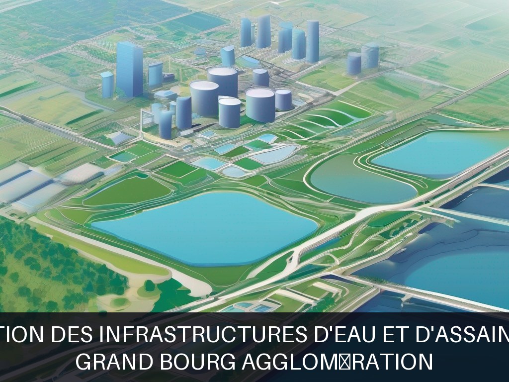 Illustration pour Grand Bourg Agglomération: Optimisation des infrastructures d'eau et d'assainissement