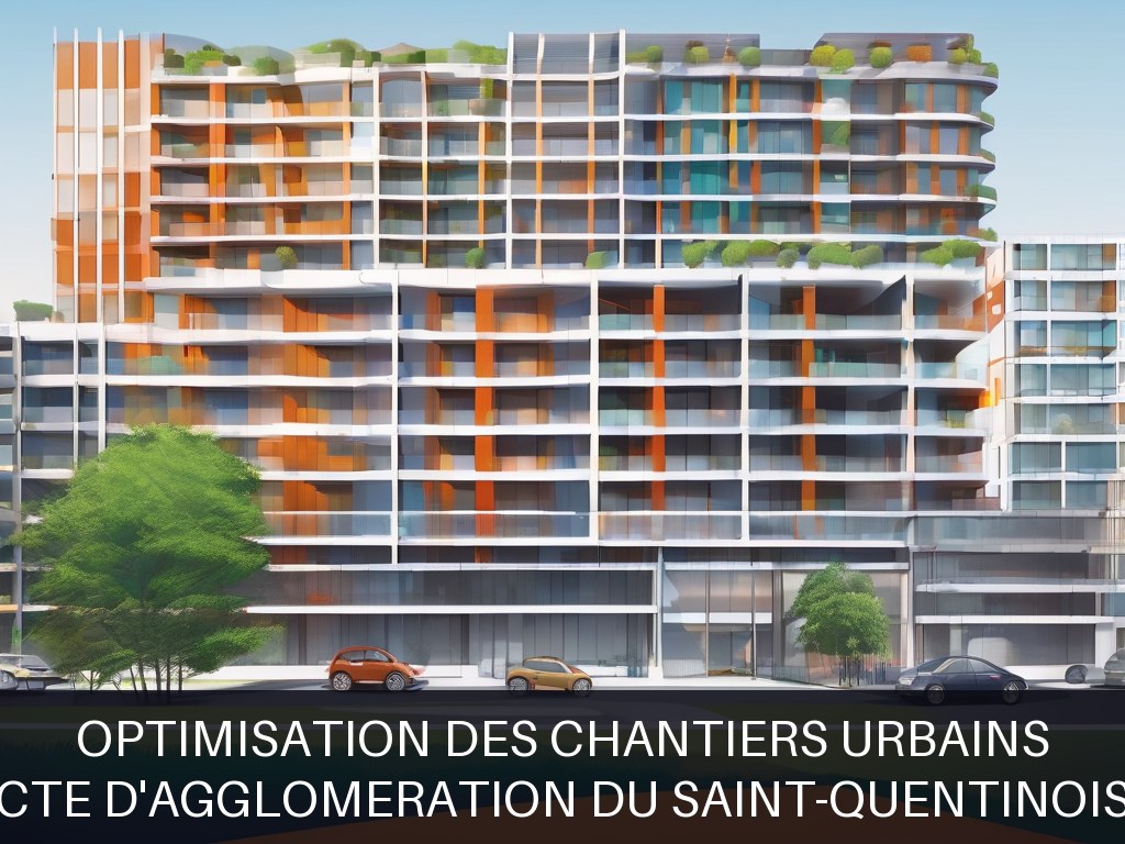 Illustration pour CTE D'AGGLOMERATION DU SAINT-QUENTINOIS: Optimisation des chantiers urbains
