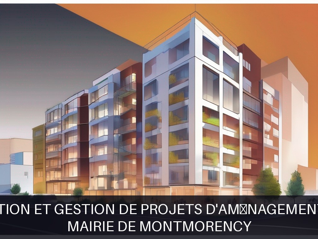 Illustration pour Mairie de Montmorency: Conception et gestion de projets d'aménagement urbain