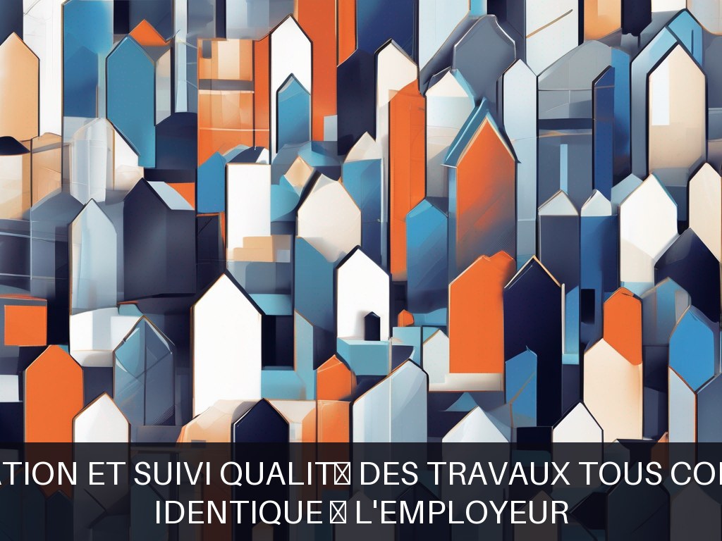 Illustration pour Identique à l'employeur: Coordination et suivi qualité des travaux tous corps d'état