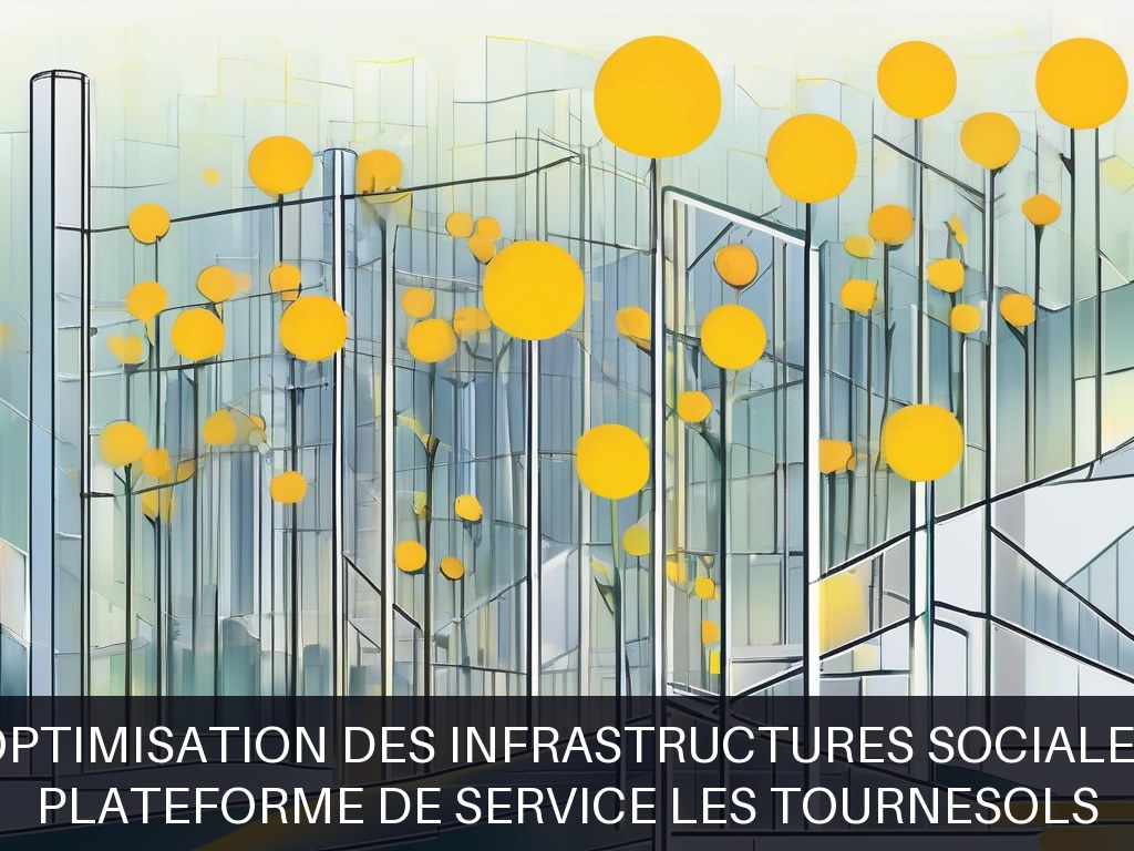 Illustration pour Plateforme de Service Les Tournesols: Optimisation des infrastructures sociales