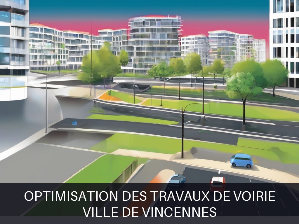 Illustration pour Ville de Vincennes: Optimisation des travaux de voirie