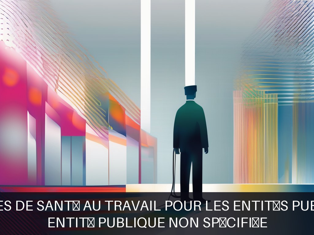 Illustration pour Entité Publique Non Spécifiée: Services de Santé au Travail pour les Entités Publiques