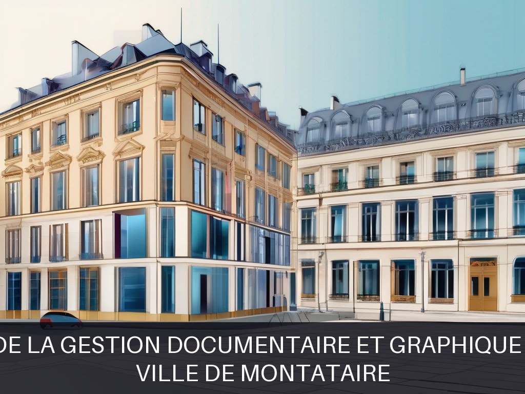 Illustration pour Ville de Montataire: Optimisation de la gestion documentaire et graphique du patrimoine